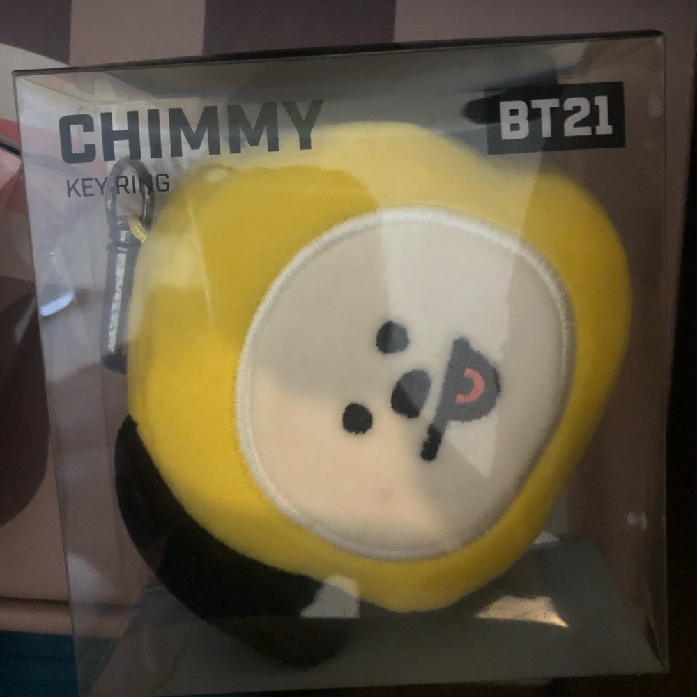 chimmy bt21 key ring new